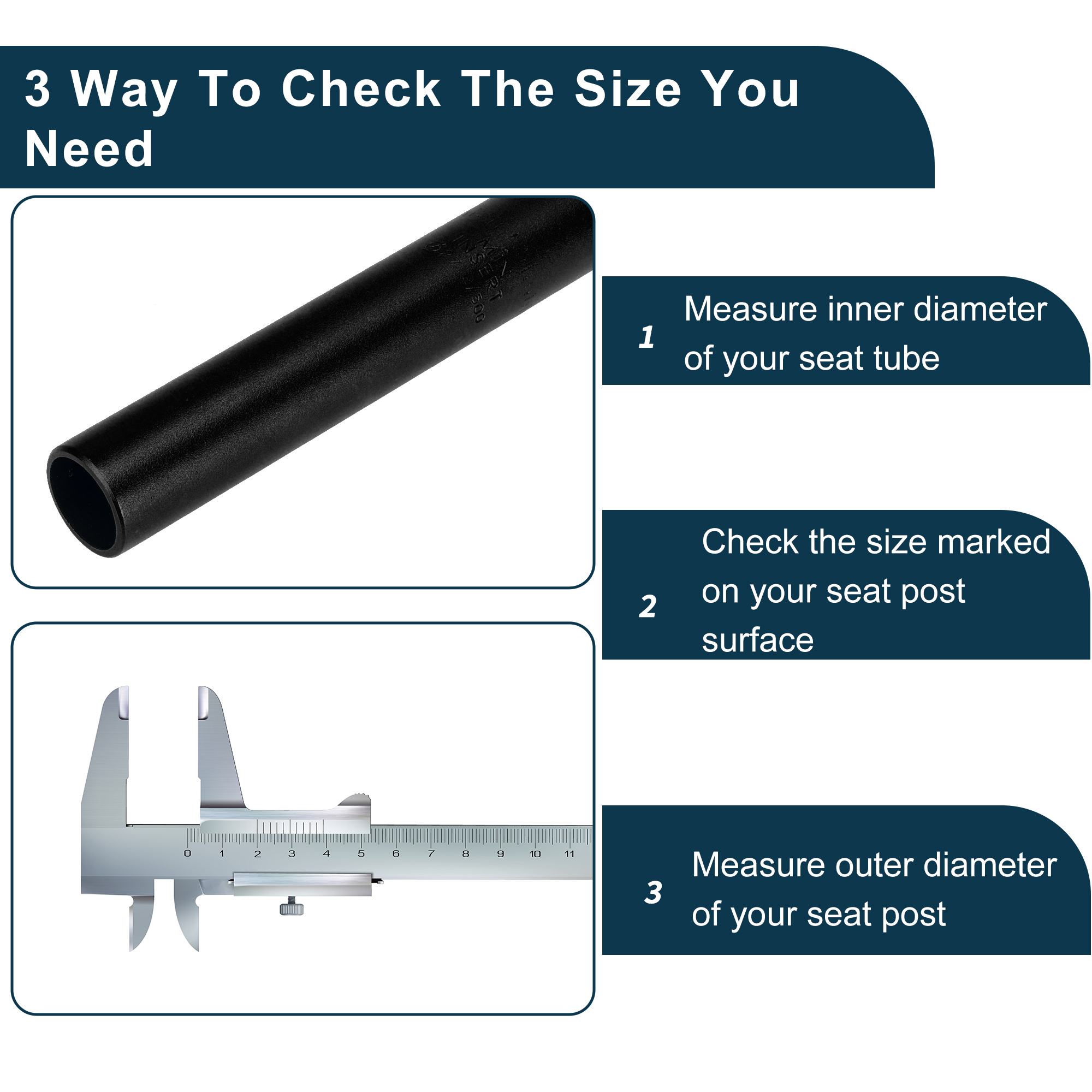 Unique Bargains Bike Seat Posts Adjustable Angle Aluminum Alloy Saddle Post 27.2x500mm