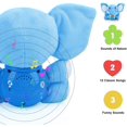 thumbnail image 3 of TOY Life Baby Toys 0 3 6 12 Months, Plush Elephant Infant Toys, Newborn Baby Musical Toys for Baby 6 to 12 Months, Light Up Baby Toys for Boys Girls Toddlers, Baby Gifts for 0 3 6 9 12 Month (BLUE), 3 of 7