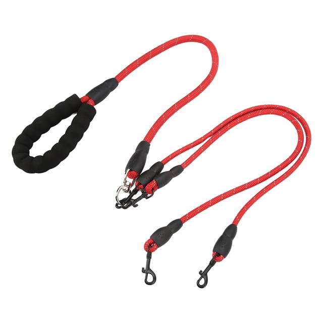 Dog Training Leash, Shock Absorbing Comfortable Reflective Nylon Dog Leash With Foam Handle For Beach For Hiking