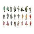 thumbnail image 2 of Pack People Figurines 1:87 Scale Painted Figures O Scale Standing People for Miniature, 2 of 8