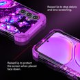 thumbnail image 6 of Casetego for Samsung Galaxy S23 Plus Case,Glow in The Dark Three Layer Heavy Duty Shockproof Hard Plastic Bumper +Soft Silicone Rubber Protective 6.6 inch Case,Amaranth Purple, 6 of 7