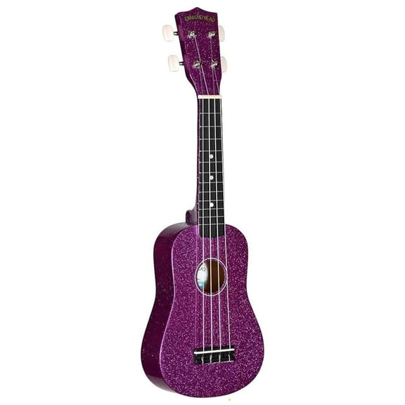 Diamond Head Hot Rod Series Ukulele, Soprano Size, Sparkle Royal Purple