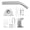 Bend pipe, variant on 1 Set Wall Mount Connection Rod Roof Mount Adapter Holder Straight/Elbow Tube Adjustable