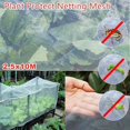 thumbnail image 2 of PENGXIANG 6M Protection Crop Plant Netting Net Garden Bird Net Insect Animal Vegetable Garden Netting Fine Mesh Plant Row Covers Protect Vegetable Fruits Flowers, 2 of 16