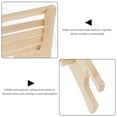 thumbnail image 5 of Gymnture Wooden Miniature Garden Bench for Home Ornaments, 5 of 10