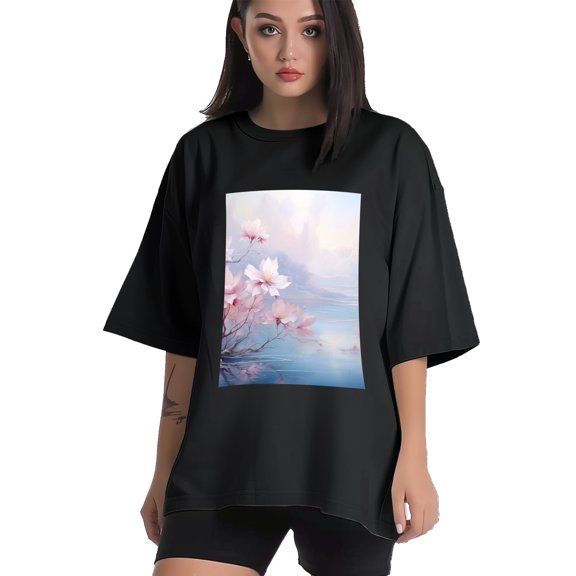 Plus Size Shirt for Women Black Tops for Women Short Sleeves Shirt for Women T Shirt Crewneck Shirt for Women XS