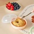 thumbnail image 6 of Harpi Food Storage Containers with Lids, Fruit Nut Box Portable Breakfast Bread Preservation Box Round Microwave Food Storage Box Kitchen Organizer and Storage, 6 of 7