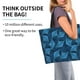 thumbnail image 2 of Balery Stingray Bolsa Tote Estilo Estético con Cremalleras, Bolsa de Hombro, Bolsa de Compras Grande y Plegable, 2 of 8