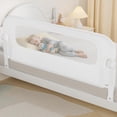 thumbnail image 1 of Baranda de seguridad abatible de 150 cm para cama de bebé NUTIKAS, 1 of 7