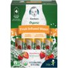 Gerber Graduates Organic Fruit Infused Water Hydration, Strawberry, 3.5 fl oz Pouch (16 Pack)