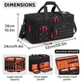 thumbnail image 3 of Bolsa mezcladora de DJ BOSSTIN BOSSTIN, bolsa de cable DJ para equipo, 3 of 6