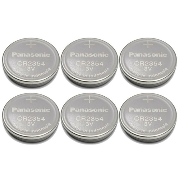[ Pack of 6 ] Panasonic CR2354 2354 CR 2354 3V lithium BATTERIES