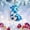 L, variant on 26 Letters Cute Animal Baby Christmas Acrylic Ornament Tree Decoration Pendant for Car Holiday Festive Hanging
