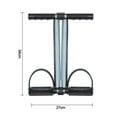thumbnail image 5 of Spring Chest Expander, Multi-function, Black, Hand Grip, Pedal Pull Rope, 5 of 8