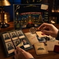 thumbnail image 2 of Mystery Advent Calendar 24 Day Christmas Escape Room Game Murder Mystery Kit for Holiday Game Nights Festive Family Gift, 2 of 4