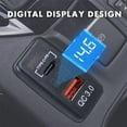 thumbnail image 3 of Daily Mix Store TypeC Car Charger with QC30 Port Voltmeter Fast Charging New G4, 3 of 9