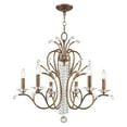 thumbnail image 2 of Livex Lighting - Serafina - 6 Light Chandelier in French Country Style - 28, 2 of 17