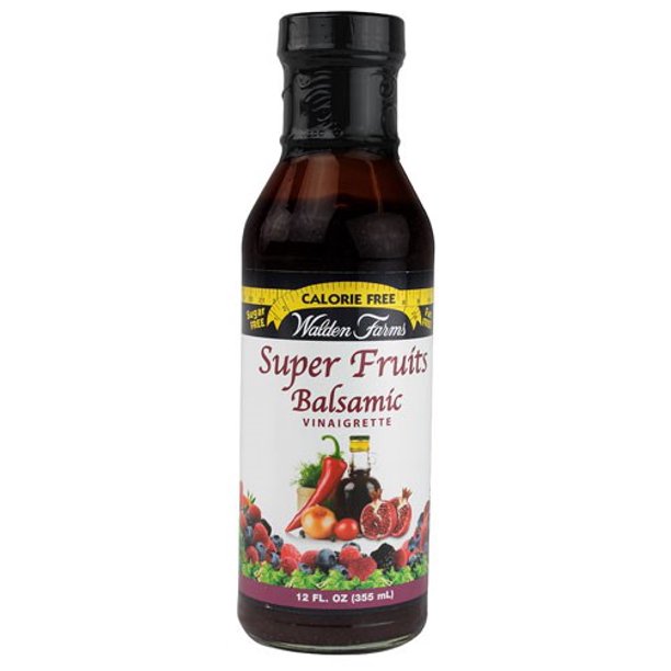 Walden Farms Calorie Free Super Fruits Balsamic Vinaigrette 12 fl oz
