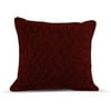 Canopy Textured Chenille Pillow, Brick Red