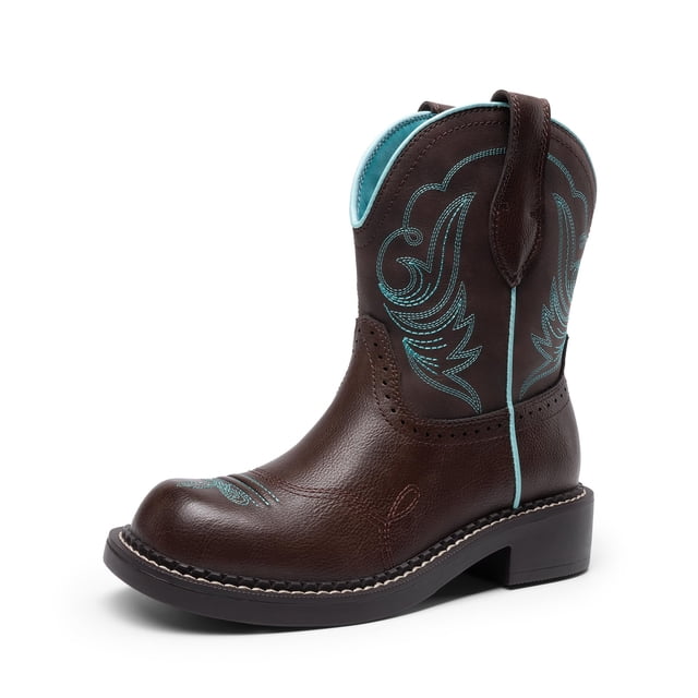 Botas DREAM PAIRS DWUMMB2509 para mujer color marrón talla 8