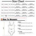 thumbnail image 3 of asdoklhq Plus Size Swimsuit for Women, Conservative Long-sleeved Surfing Suit Zipper Women's One-piece Swimsuit, 3 of 5