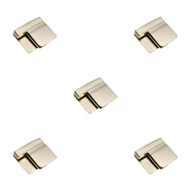 maskred Easy-to Belt Clip Comfortable And Multifunctional Suitable For Everyone Adjustment Buckle Zinc Alloy Belt Buckle gold 5Set