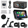 thumbnail image 3 of NEXPOW Wireless Carplay Screen, 7" Car Play Screen & Stereo Fit for Android Auto and Apple CarPlay - Multimedia Player, Bluetooth, for Car, Trucks, SUV New, 3 of 8