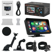 NEXPOW Wireless Carplay Screen, 7 Car Play Screen & Stereo Fit for Android Auto and Apple CarPlay - Multimedia Player, Bluetooth, for Car, Trucks, SUV New