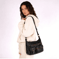 thumbnail image 2 of Karla Hanson Charlotte Sac Organisateur Hobo pour Femmes Prélavé, 2 of 6