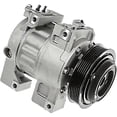 thumbnail image 2 of New 6-Groove Pulley A/C Compressor Compatible With Nissan Altima Base 4 Cyl 2.5L Altima S 4 Cyl 2.5L Sentra Se-R 2007-2012 By 68664 275579 610234 638784 1019180 4715003 GPD6512503, 2 of 3