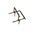 thumbnail image 1 of tamizeot Folding Cooler Stand Sturdy Support Luggage Adjustable Rack Frame Only Bucket Ice Stand Leg, 1 of 6