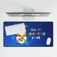 thumbnail image 4 of Autism Awareness Australian Shepherd Accept Understand Love Desk Mat Full Keyboard Mouse Pad Aussie Dog Lover Gifts Large Mousepad - 12003, 4 of 5