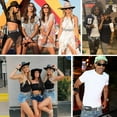 thumbnail image 7 of Women Leather Belts Ladies Vintage Western Design Black Waist Belt for Pants Jeans Dresses, 7 of 7