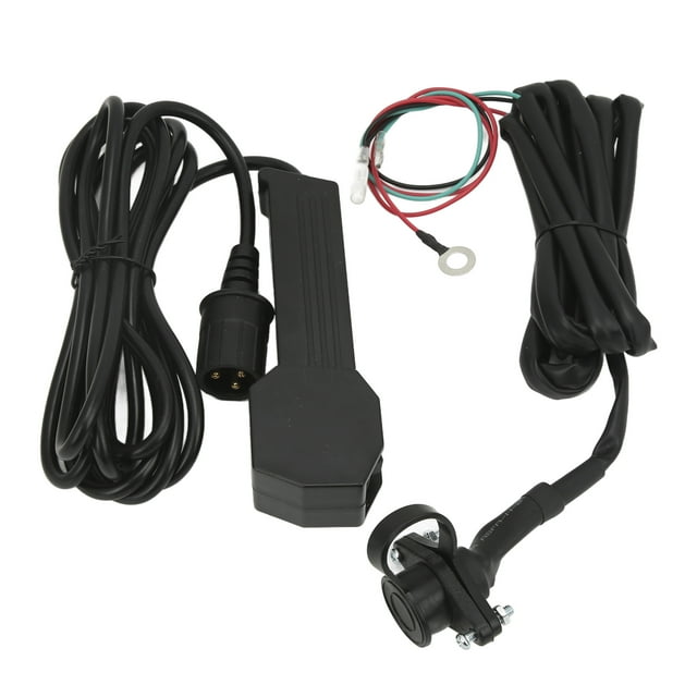 Mando a distancia de cabrestante manual de 12 V con cable de 9 pies Manual eléctrico resistente al agua para ATV UTV Jadeshay A