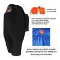 thumbnail image 3 of Disfraz Inflable de Astronauta FANFX Traje Completo Negro, 3 of 5