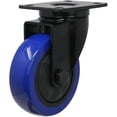 thumbnail image 2 of Shepherd Hardware 3663 Roulette Pivotante TPU 4 Po, Noir & Bleu, 2 of 2