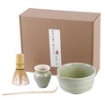 thumbnail image 3 of Matcha Spoon Bamboo Chasen 4pcs Set para Lovers () Olive Green, 3 of 9