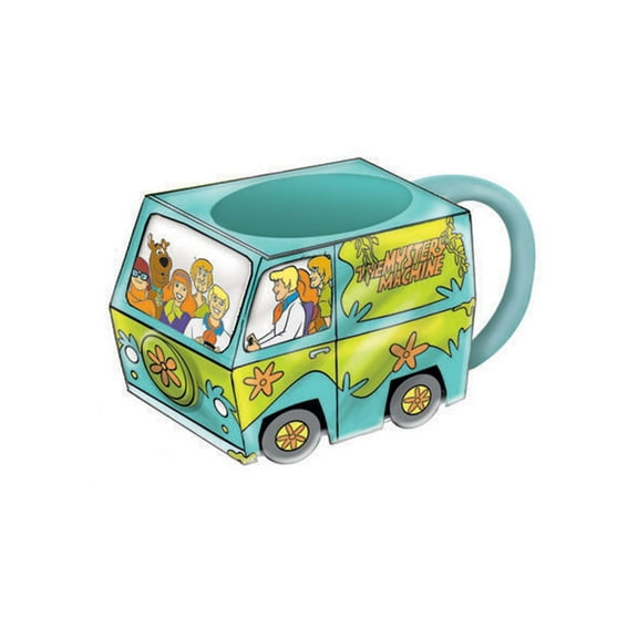 Hanna-Barbera's Scooby-Doo Mystery Machine 3D Sculpted Ceramic Mug 24oz