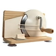 thumbnail image 3 of DOLITY Manual Bread Slicer Premium Serrated Blade Design Classic for Homemade Bread Beige, 3 of 9