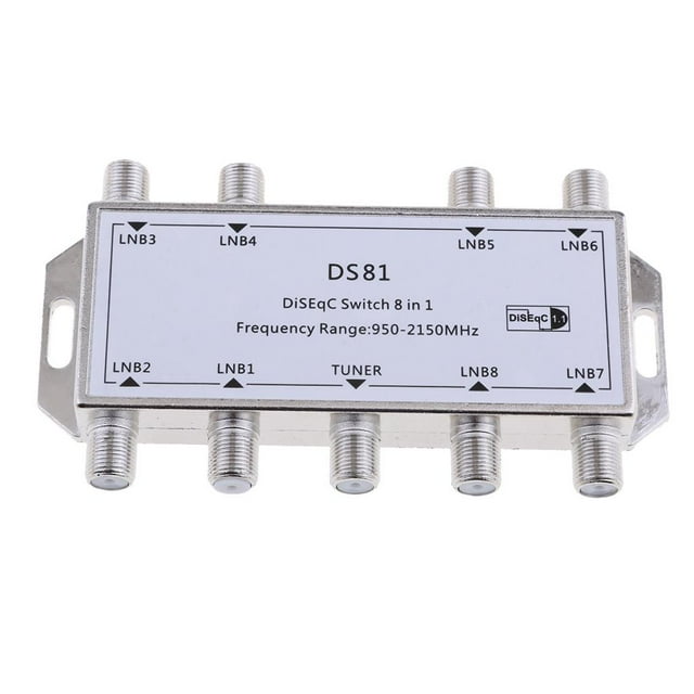 Milaget Multi Switch LNB FTA 8 Outputs Combiner LNBF Dish DS81()