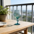thumbnail image 3 of 11.8oz Ocean Wave Wine Glass, Unique Sea Glass Design with Textured Waves, Long Stem Coastal Red & White Wine Glass, Gift for Beach Lovers & Summer Parties(B, 350ml), 3 of 5