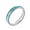 Silver, variant on Women's Men's 4mm Tungsten Rings High Polish Blue Stone Inlay Comfort Fit Domed Tungsten Carbide Wedding Band Rose Gold Size 7