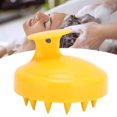 thumbnail image 4 of Scalp Massager, Manual Operation Hair Scalp Massager Brush Thick Shell  For Women For Thin Hair Ginger, 4 of 8