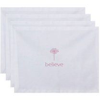 Simply Daisy 18" x 14" Make a Wish Word Print Placemat