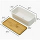 thumbnail image 2 of Monstrate Maceta de cerámica de 2 piezas, reemplazo Rectangular, estilo Simple, transpirable, anticorrosivo, accesorios para jarrones suculentos Decoración del hogar Monstrate HA084620-00, 2 of 6