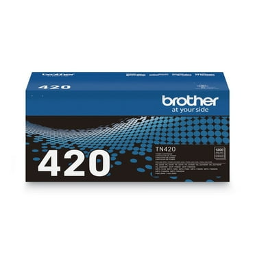 Brother Genuine Black Printer Toner Cartridge, TN420