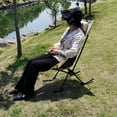 thumbnail image 4 of Portable Folding Chair High Back Rocking Chair Foldable Camping Chair for Camping Hiking Travel, 4 of 5