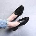 thumbnail image 2 of Nuevos zapatos de vestir de moda con correa de monje, zapatos de cuero para hombre, mocasines de estilo británico, zapatos planos casuales para fiesta y club (26 cm), 2 of 2