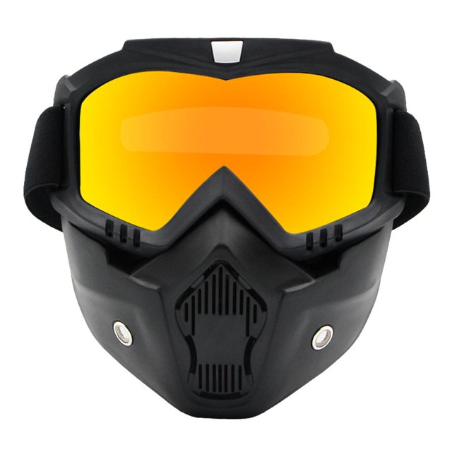 Motocross ATV Race Gafas Gafas Gafas de motocicleta modulares Máscara facial rojo Zulema gafas de motocicleta