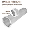 thumbnail image 5 of Cold Brew Coffee Filter with Pour Spout Lid for 64 OZ Wide Mouth Mason Jar, 304 St 2X4688, 5 of 5